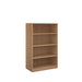 Deluxe Office bookcase 1600mm high with 3 shelves Wooden Storage Dams 