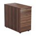 Desk High 3 Drawer Pedestal - 800mm Deep PEDESTALS TC Group Walnut 