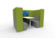 Element Four Person Meeting Booth SOFT SEATING Social Spaces 