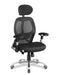 Ergo Tag Mesh Office Chair 24HR & POSTURE Nautilus Designs Black Self Assembly (Next Day) 