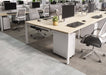 Express 10 person bench desk 6000mm x 1600mm - Next Day Delivery BENCH TC Group 