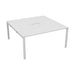 Express 2 person bench 1400mm x 1600mm - Next Day Delivery BENCH TC Group White White No Gap