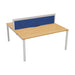 Express 2 person bench desk 1600mm x 1600mm - Next Day Delivery BENCH TC Group White Beech With Gap