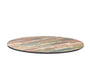 Extrema Round Table Top - 69cm Café Furniture zaptrading Reclaimed Beach Hut Finish 