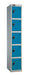 Full Height Locker 305 w x 305 d Storage Lion Steel 305 W x 305 D Blue Five