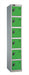 Full Height Locker 305 w x 305 d Storage Lion Steel 305 W x 305 D Green Six