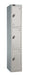 Full Height Locker 305 w x 305 d Storage Lion Steel 305 W x 305 D Silver Three