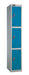 Full Height Locker 305 w x 380 d Storage Lion Steel 305 W x 380 D Blue Three