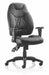 Galaxy Task Chair Task and Operator Dynamic Black Leather 