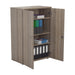 Grey Oak 1200mm High Wooden Cupboard CUPBOARDS TC Group Grey Oak 