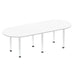 Impulse Boardroom Table With Post Leg Boardroom and Conference Tables Dynamic Office Solutions 