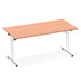 Impulse Folding Rectangle Table Folding Tables Dynamic Office Solutions Beech 1600 