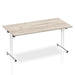 Impulse Folding Rectangle Table Folding Tables Dynamic Office Solutions Grey Oak 1600 