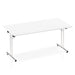 Impulse Folding Rectangle Table Folding Tables Dynamic Office Solutions White 1600 