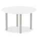 Impulse Round Table With Post Leg Shaped Tables Dynamic Office Solutions 