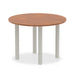 Impulse Round Table With Post Leg Shaped Tables Dynamic Office Solutions 