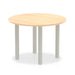 Impulse Round Table With Post Leg Shaped Tables Dynamic Office Solutions 