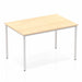 Impulse Straight Table Box Frame Leg Tables Dynamic Office Solutions Maple 1200 