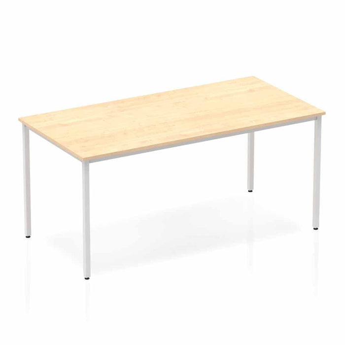 Impulse Straight Table Box Frame Leg Tables Dynamic Office Solutions Maple 1600 