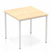 Impulse Straight Table Box Frame Leg Tables Dynamic Office Solutions Maple 800 