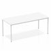 Impulse Straight Table Box Frame Leg Tables Dynamic Office Solutions White 1800 