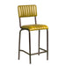 Industrial Style Mid Bar Stool Café Furniture zaptrading Vintage Gold 