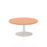 Italia Round Poseur Table Bistro Tables Dynamic Office Solutions Beech 1000 475mm