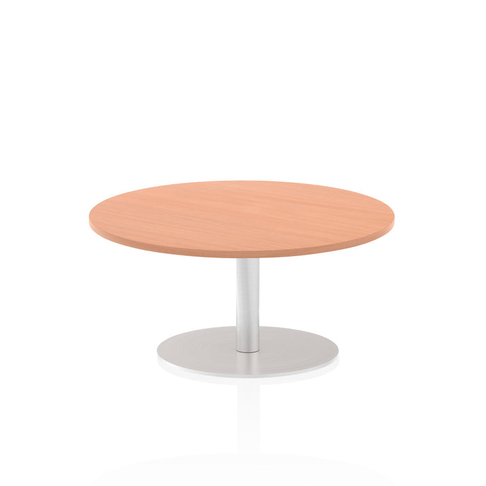 Italia Round Poseur Table Bistro Tables Dynamic Office Solutions Beech 1000 475mm