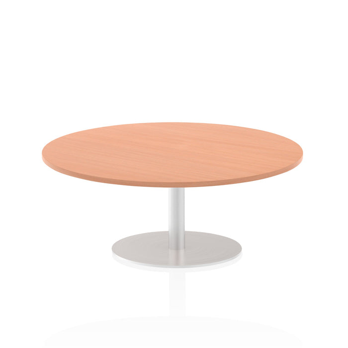 Italia Round Poseur Table Bistro Tables Dynamic Office Solutions Beech 1200 475mm