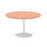 Italia Round Poseur Table Bistro Tables Dynamic Office Solutions Beech 1200 725mm