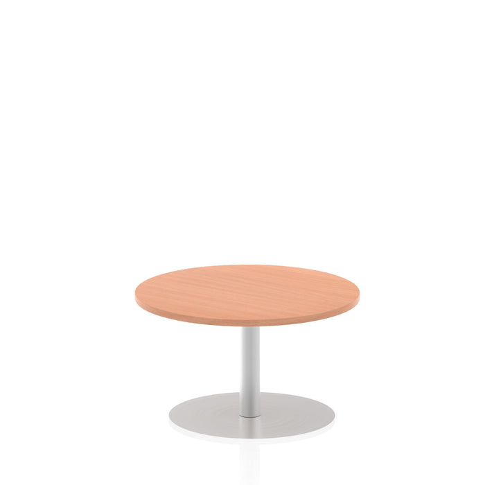 Italia Round Poseur Table Bistro Tables Dynamic Office Solutions Beech 800 475mm