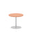 Italia Round Poseur Table Bistro Tables Dynamic Office Solutions Beech 800 725mm