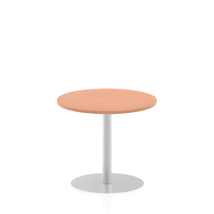Italia Round Poseur Table Bistro Tables Dynamic Office Solutions Beech 800 725mm
