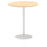 Italia Round Poseur Table Bistro Tables Dynamic Office Solutions Maple 1000 1145mm