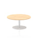 Italia Round Poseur Table Bistro Tables Dynamic Office Solutions Maple 1000 475mm
