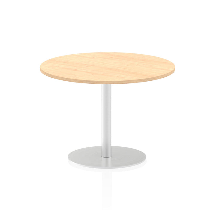 Italia Round Poseur Table Bistro Tables Dynamic Office Solutions Maple 1000 725mm