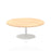 Italia Round Poseur Table Bistro Tables Dynamic Office Solutions Maple 1200 475mm