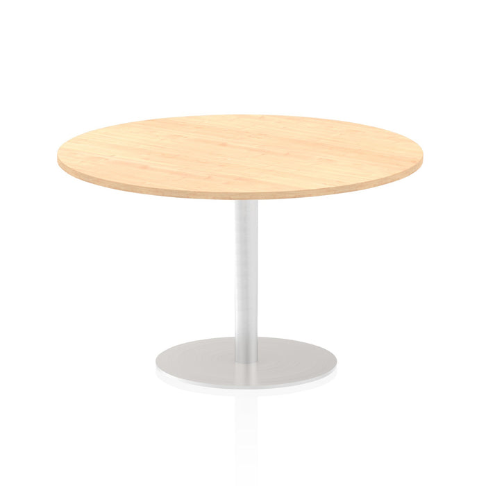 Italia Round Poseur Table Bistro Tables Dynamic Office Solutions Maple 1200 725mm