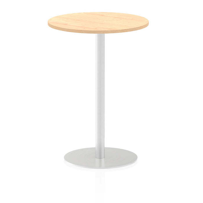 Italia Round Poseur Table Bistro Tables Dynamic Office Solutions Maple 600 1145mm