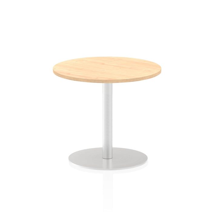 Italia Round Poseur Table Bistro Tables Dynamic Office Solutions Maple 600 725mm