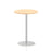 Italia Round Poseur Table Bistro Tables Dynamic Office Solutions Maple 800 1145mm