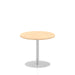 Italia Round Poseur Table Bistro Tables Dynamic Office Solutions Maple 800 725mm
