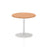 Italia Round Poseur Table Bistro Tables Dynamic Office Solutions Oak 600 725mm