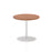 Italia Round Poseur Table Bistro Tables Dynamic Office Solutions Walnut 600 725mm