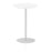Italia Round Poseur Table Bistro Tables Dynamic Office Solutions White 600 1145mm