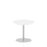 Italia Round Poseur Table Bistro Tables Dynamic Office Solutions White 800 725mm