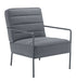 Jade Reception Chair - Grey SOFT SEATING & RECEP TC Group Grey 