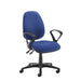 Jota high back operator chair with fixed arms Seating Dams 