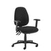 Jota high back operator chair with folding arms Seating Dams 