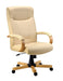 Knightsbridge Cream Executive Office Chair Office Chair Teknik Cream 